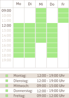 Sprechzeiten